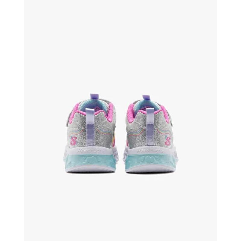 Skechers Flutter Heart Lights -  Rainbow Bestie Kız Çocuk Spor Ayakkabı (303252L SMLT) Skechers Flutter Heart Lights -  Rainbow Bestie Kız Çocuk Spor Ayakkabı (303252L SMLT)